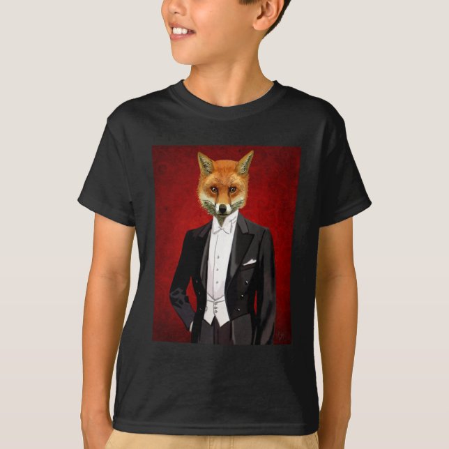 Camiseta Demanda De La Noche De Fox, Retrato (Anverso)