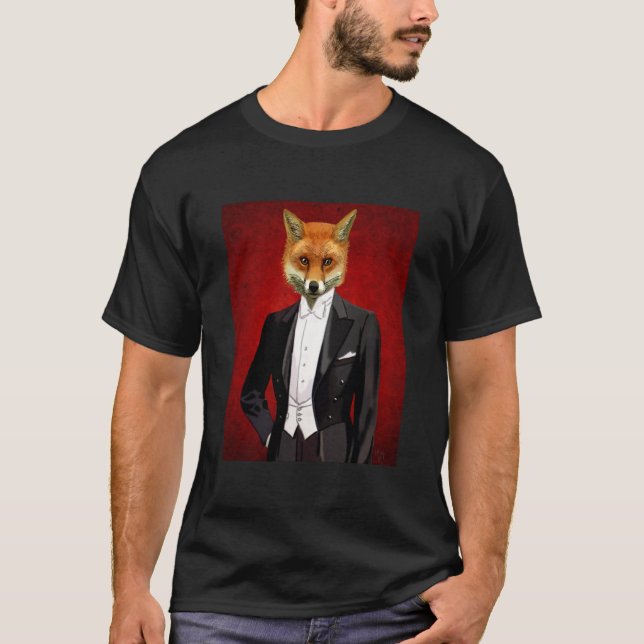Camiseta Demanda De La Noche De Fox, Retrato (Anverso)
