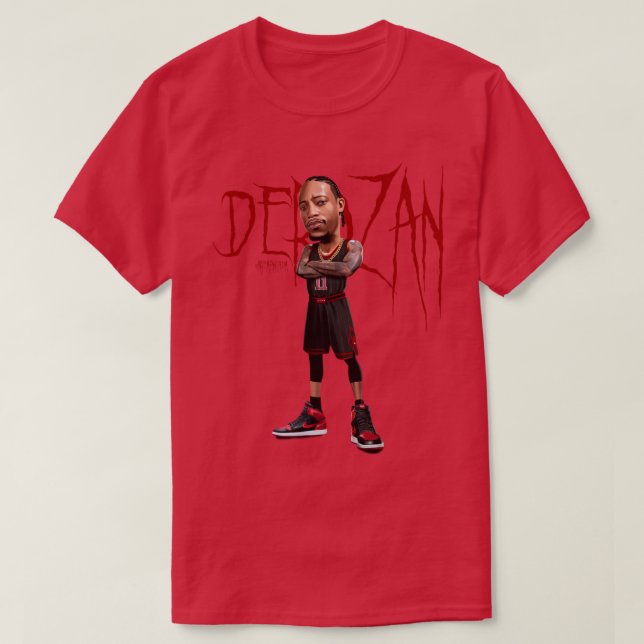 Camiseta Demar Derozan (Diseño del anverso)
