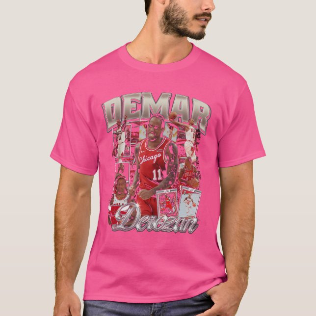 Camiseta Demar Derozan Vintage Bootleg (Anverso)