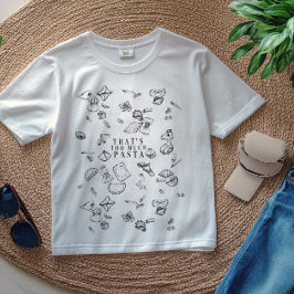Camiseta Demasiada pasta | Comida italiana divertida para h