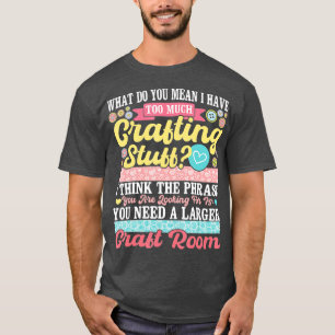Camiseta Demasiadas cosas para hacer rafting Scrapbooking S