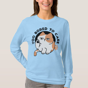 Camiseta Demasiado Aburrido para Importar – Frase Divertida