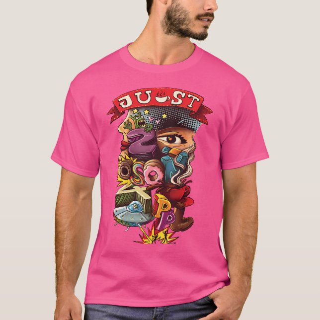 Camiseta Demasiado asombroso para la gente (Anverso)
