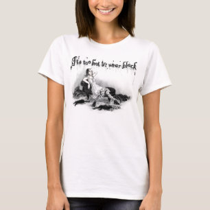 Camiseta Demasiado Caliente para Llevar Negro