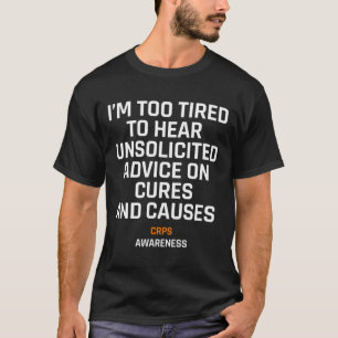 Camiseta Demasiado Cansado Para Los Avisos No Solicitados D