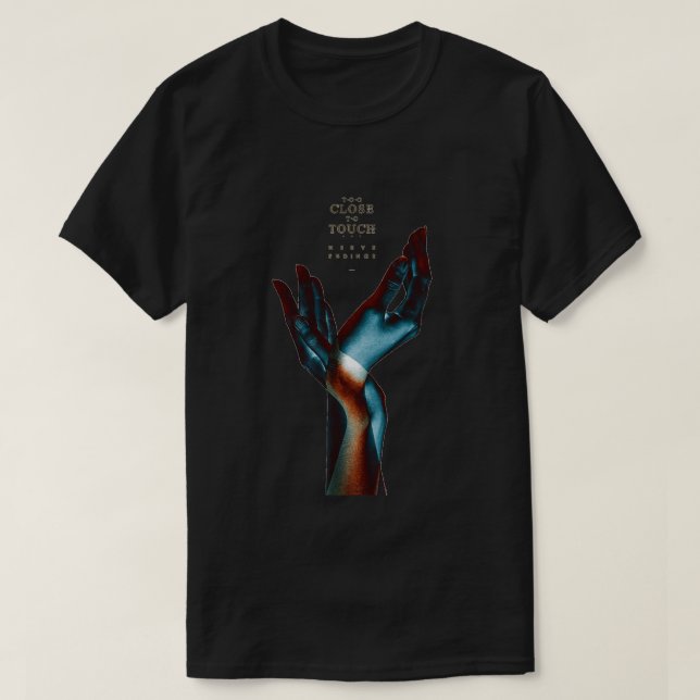 Camiseta demasiado cerca de tocar  (Diseño del anverso)