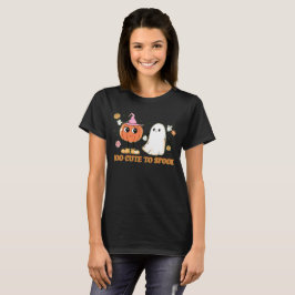 Camiseta DEMASIADO CUIDADO PARA HABLAR Halloween fantasma l