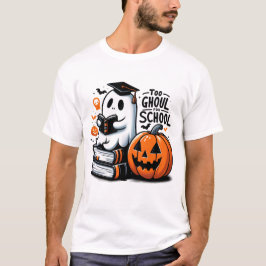 Camiseta Demasiado espacio para la escuela, escuela fantasm