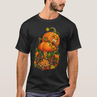 Camiseta Demasiado Especias de Calabaza Divertido Otoño