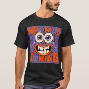 Camiseta Demasiado extraño para encajar - Dibujos animados 
