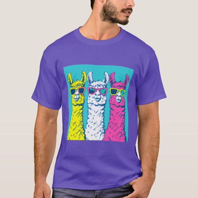 Camiseta Demasiado fresco para la impresión de pantalla ret (Anverso)