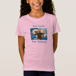 Camiseta Demasiado genial para la escuela
