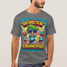 Camiseta Demasiado genial para ser el segundo
