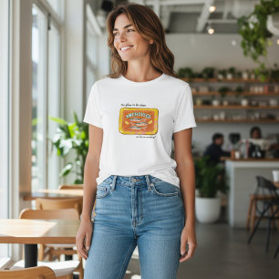 Camiseta Demasiado glamuroso para ser almeja Diseño de anch