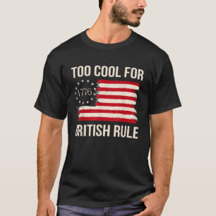 Camiseta Demasiado Guay para el gobierno británico George W