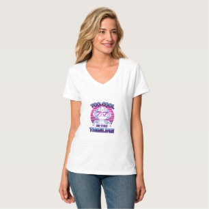 Camiseta Demasiado Guay Para Esta Línea De Tiempo - Retro N
