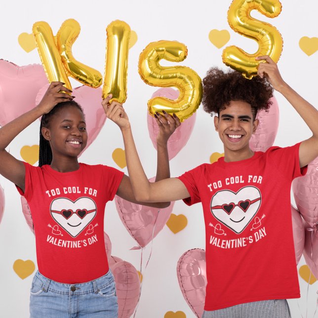 Camiseta Demasiado Guay para la El día de San Valentín cont (Subido por el creador)