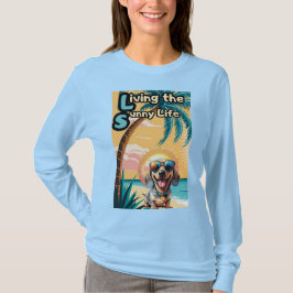 Camiseta Demasiado Guay para la sombra: Cachorro de sol