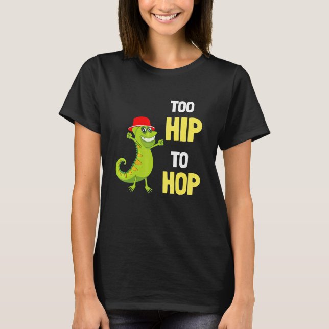 Camiseta Demasiado Hip Hop Chameleon (Anverso)