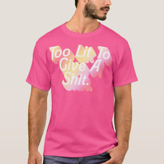 Camiseta Demasiado Iluminado Para Dar Un Diseño De Tipo Ret