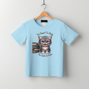 Camiseta Demasiado Inteligente Para Estudiar Demasiado Bien