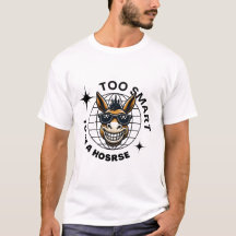 Demasiado inteligente para ser un caballo - Burro