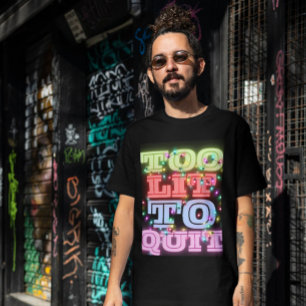 Camiseta Demasiado ligero para dejar a Fiesta de Navidades