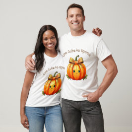 Camiseta Demasiado Lindo para Asustar – Diseño de Halloween
