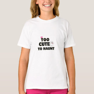 Camiseta Demasiado Lindo Para Asustar   Estética de Fantasm