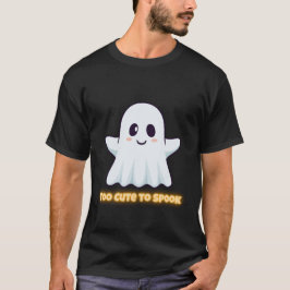 Camiseta Demasiado Lindo Para Asustar – Kawaii Fantasma Ado