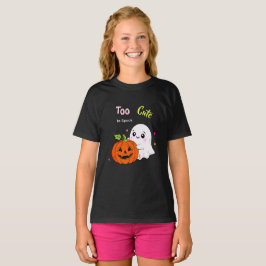Camiseta Demasiado Lindo para Asustar – Lindo Fantasma de H