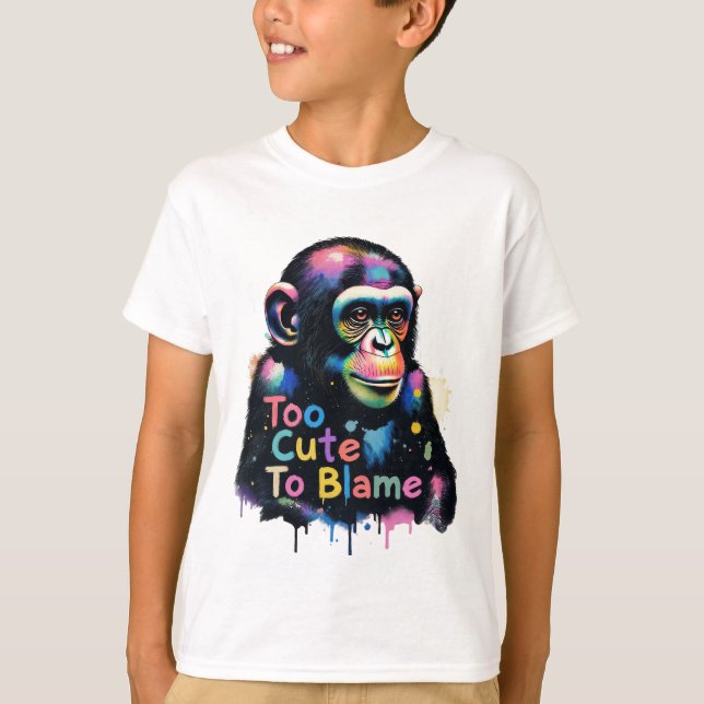 Camiseta "Demasiado Lindo Para Culpar" (Anverso)