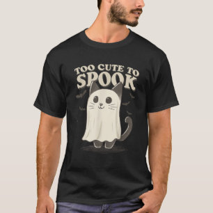 Camiseta Demasiado lindo para hablar al gato fantasma Kawai