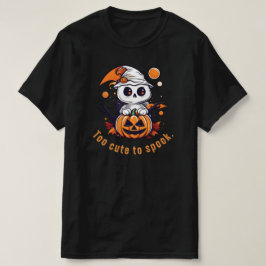 Camiseta Demasiado lindo para hablar | Cute Tee fantasma