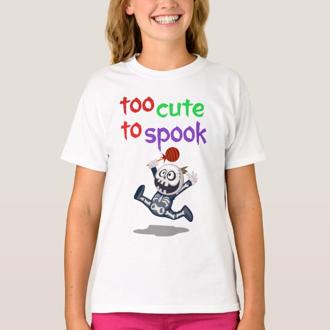 Camiseta Demasiado lindo para hablar - Divertidos niños de  (Anverso)