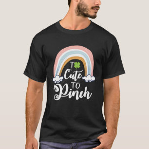 Camiseta Demasiado Monita para Pellizcar Niña St Patrick s