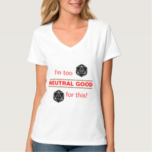 Camiseta Demasiado Neutral Bueno