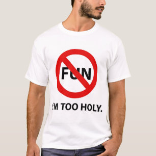CAMISETA DEMASIADO SANTO