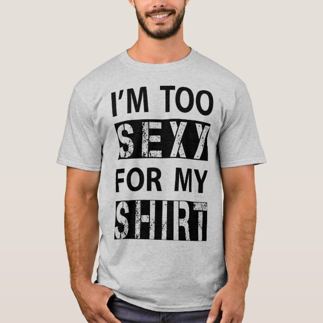 Camiseta demasiado sexy (Anverso)