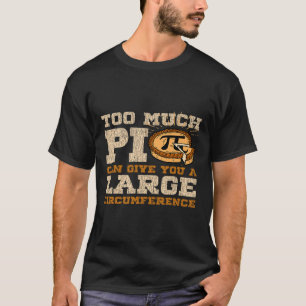 Camiseta Demasiados amantes de las matemáticas del Día del
