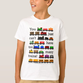 Camiseta Demasiados trenes
