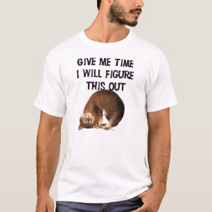 Camiseta Déme el tiempo - gatito al revés