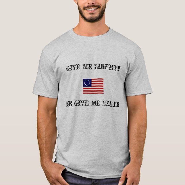 Camiseta Déme la libertad… (Anverso)