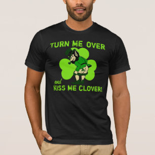 Camiseta Déme la vuelta y béseme trébol
