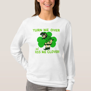 Camiseta Déme la vuelta y béseme trébol