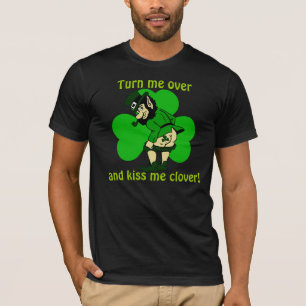 Camiseta Déme la vuelta y béseme trébol