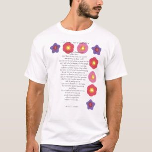 Camiseta "Déme mis flores ahora "