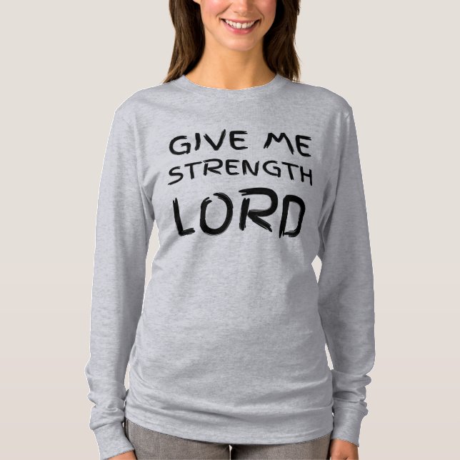 Camiseta Déme Off Shoulder Shirt de la fuerza de señor (Anverso)