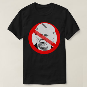 Camiseta Demencia contra Donald Trump cruza la cara